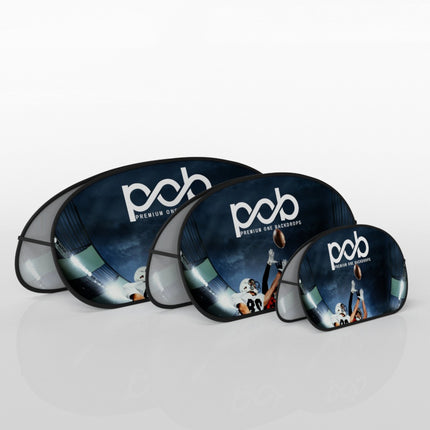Horizontal Pop Out Banner