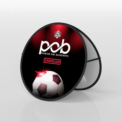 Round Pop out Banner