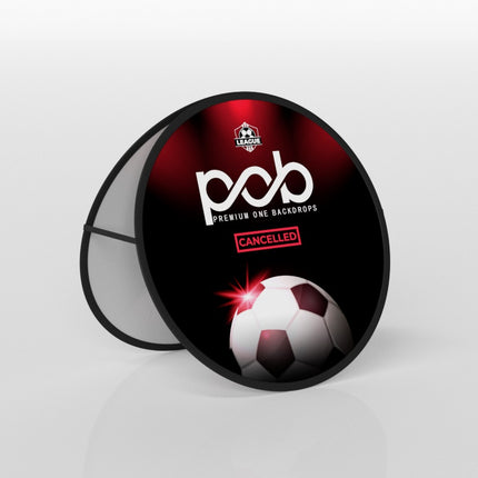 Round Pop out Banner