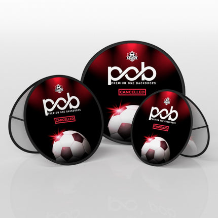 Round Pop out Banner