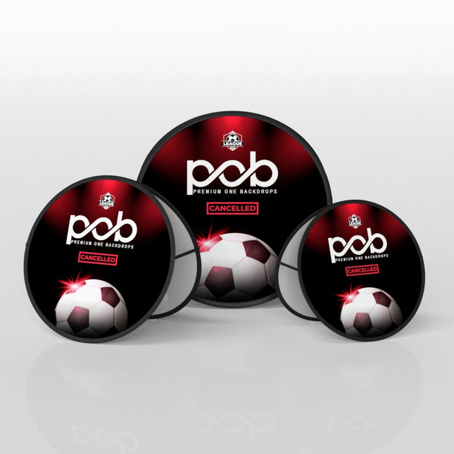 Round Pop out Banner