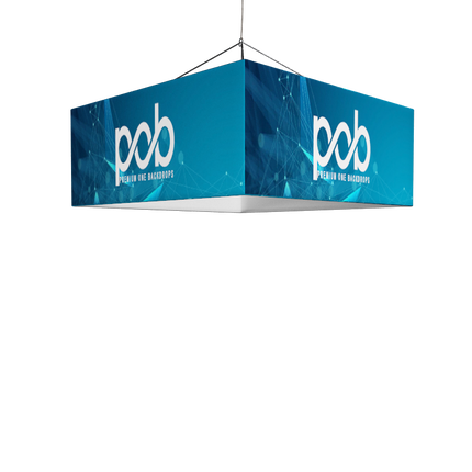 Sky Tube Square Hanging Banner