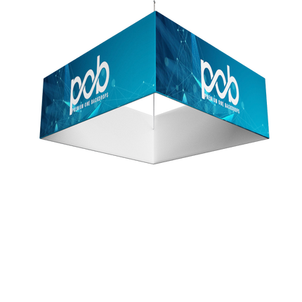 Sky Tube Square Hanging Banner