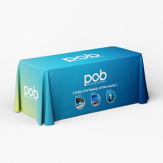 Full Color Table Cover with Logo