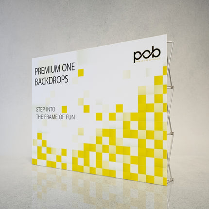 Straight Fabric Pop Up Display